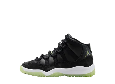 ナイキ PS ジョーダン11 レトロ "ブラック/ダークレーズン/ホワイト/ベアリーボルト" (キッズ)