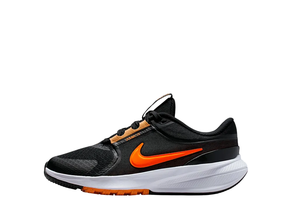 ナイキ GS スターランナー5 "ブラック/マラケシュ/アンスラサイト/トータルオレンジ" (キッズ)