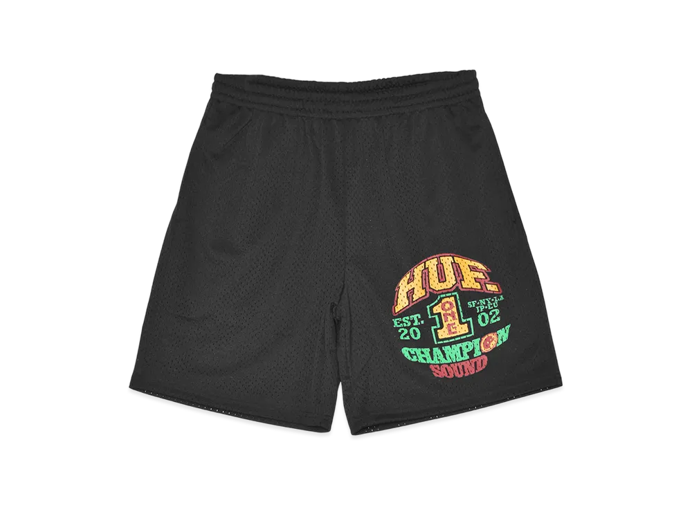 HUF Champion Sound Mesh Short "Black"