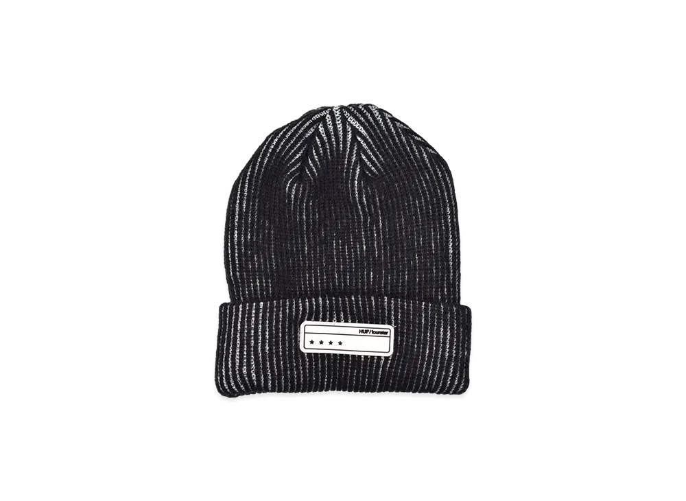 HUF x CRAILTAP Shadow Rib Beanie "Natural"