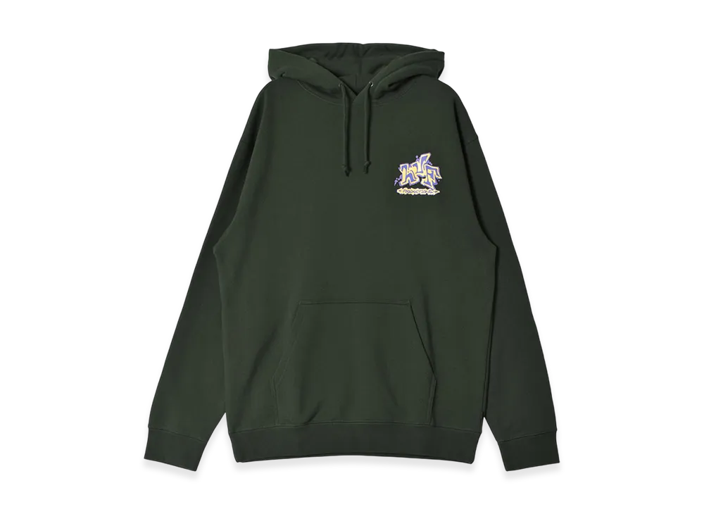 HUF Productions P/O Hoodie "Hunter Green"