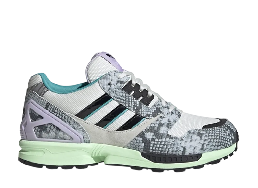 adidas ZX 8000 "White/Core Black/Hi-Res Aqua"