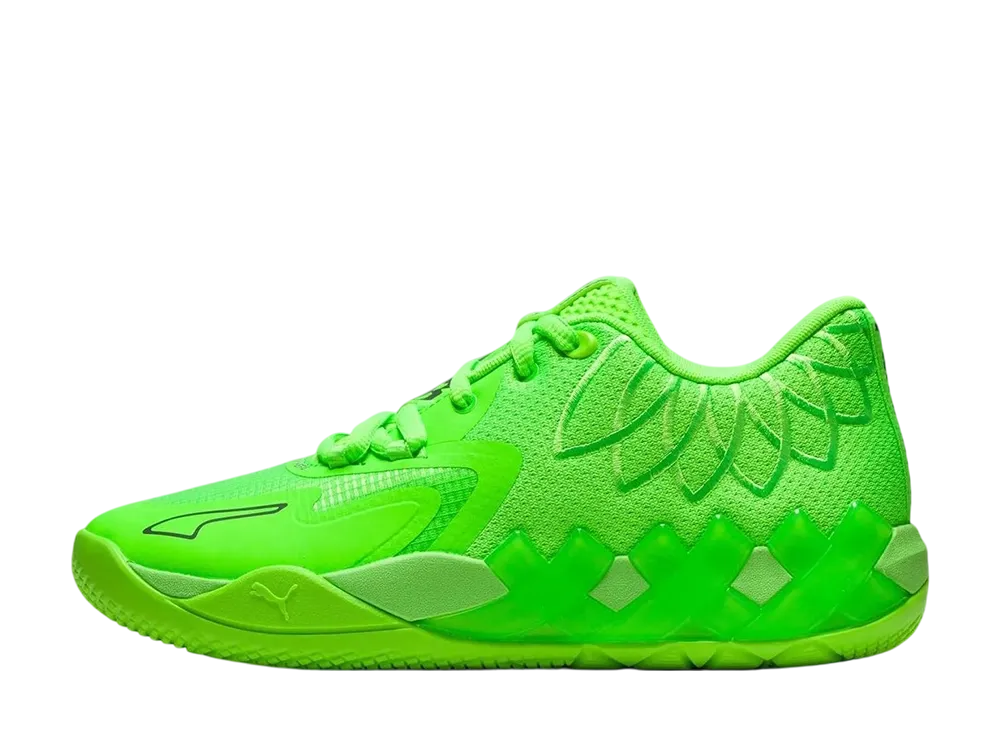 ラメロボール × プーマ MB01 ロー "グリーンゲッコー"