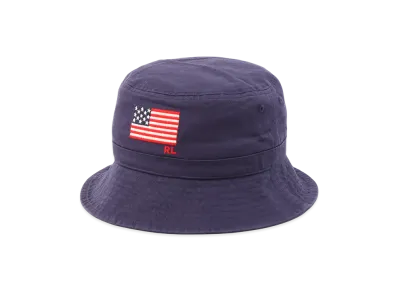 Polo Ralph Lauren Chino Flg Emb Loft Bucket Hat "Navy"