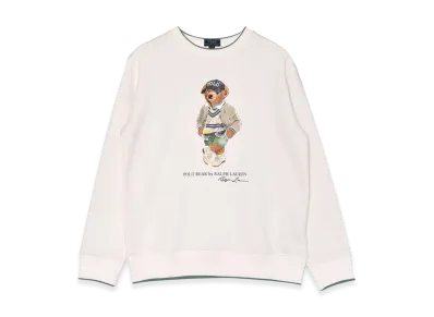 Polo Ralph Lauren LS FLC Bear Gra Crew Sweat "Nevis"