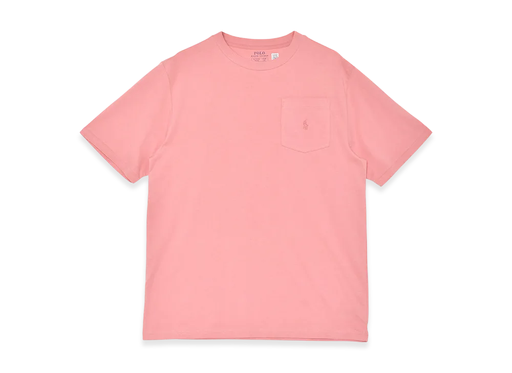 Polo Ralph Lauren Cotton Jersey Pocket T-Shirt "Pink"