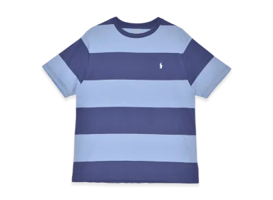 Polo Ralph Lauren Cotton Jersey Striped T-Shirt "Blue/Blue"