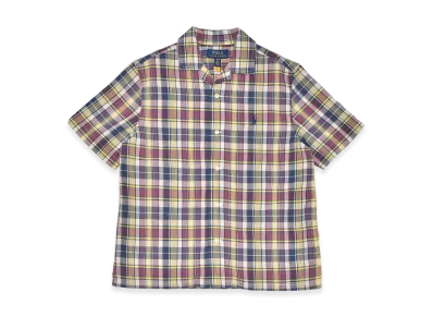 Polo Ralph Lauren Cotton Linen Andy Camp Shirt "Yellow"