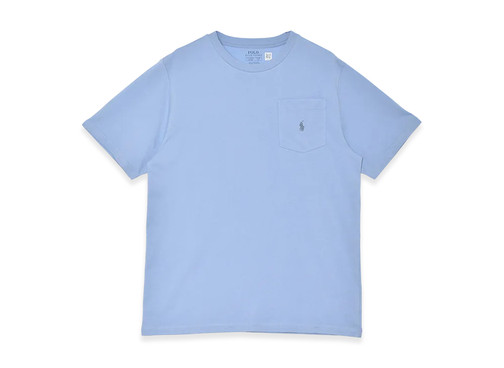 Polo Ralph Lauren Cotton Jersey Pocket T-Shirt "Light Blue"