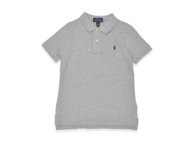 Polo Ralph Lauren Cotton Mesh Polo Shirt Kids "New Grey Heather"