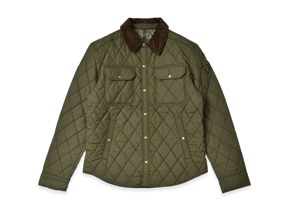 Polo Ralph Lauren Water-Repellent Quilted Jacket "Company Olive"