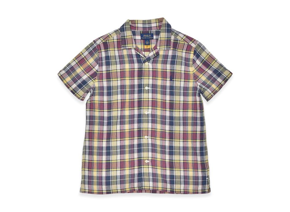 Polo Ralph Lauren SS Linen Andy Camp Shirt Kids "Multi"