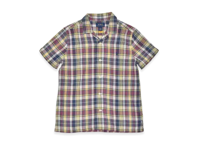 Polo Ralph Lauren SS Linen Andy Camp Shirt Kids "Multi"