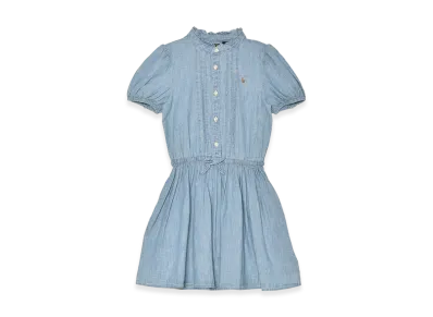 Polo Ralph Lauren Chambray Shirt Dress Kids "Blue"