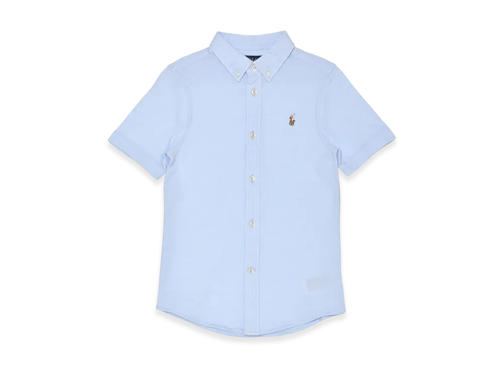 Polo Ralph Lauren SS OX Mesh Sport Shirt Kids "Blue"