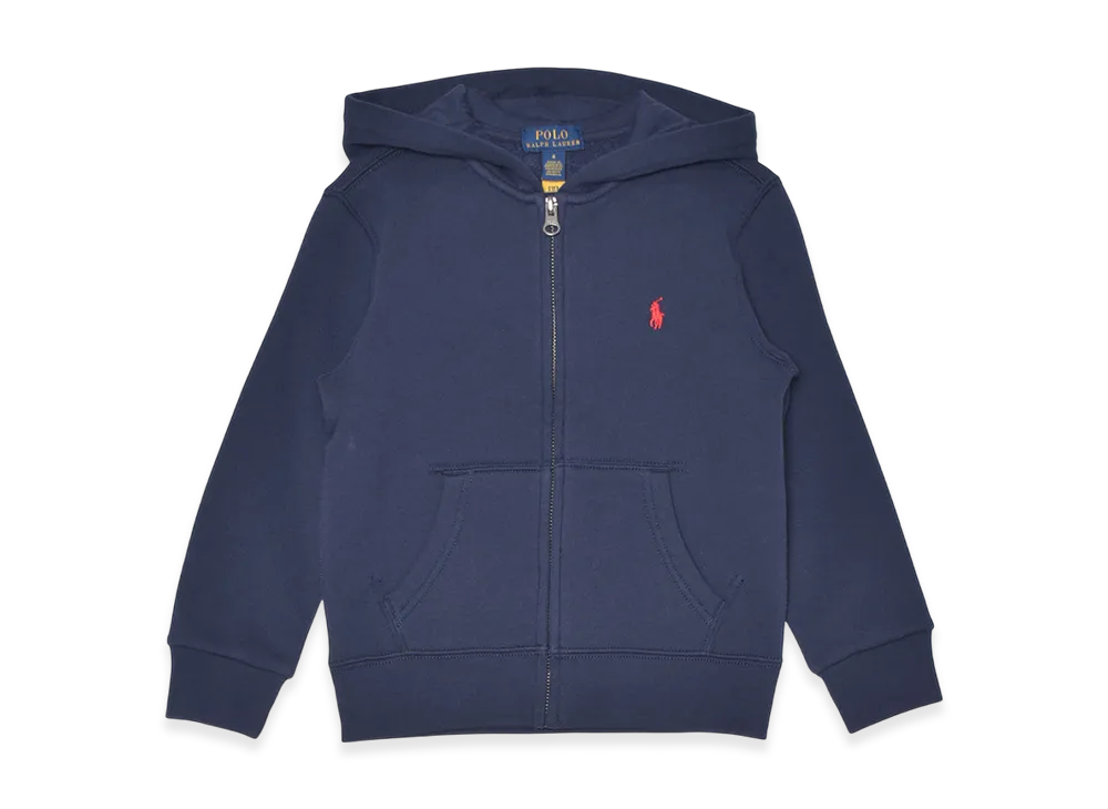 Polo Ralph Lauren Cotton Blend Fleece Hoodie Kids "Cruise Navy"