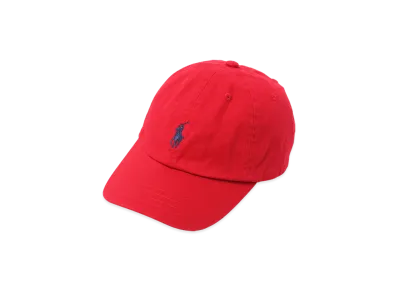 Polo Ralph Lauren Cotton Chino Baseball Cap Kids "Red"