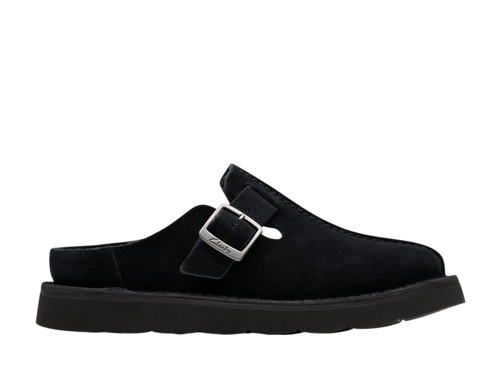 Clarks Women's Solsbury Mule "Black Suede"