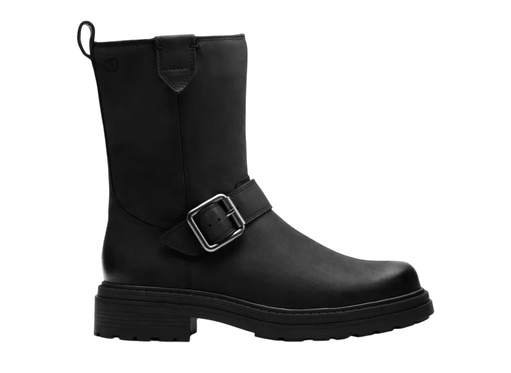 クラークス ウィメンズ オリノコ3ベイ "ブラックレザー"