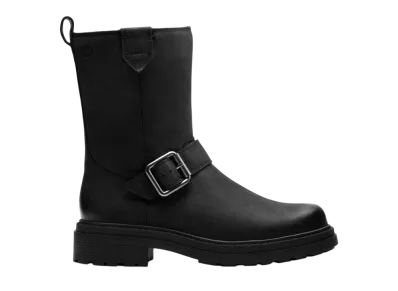 Clarks Women's Orinoco3 Bay "Black Leather"