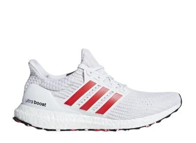 adidas Ultra Boost 4.0 "White/Active Red"