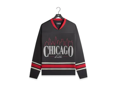 Kith Chicago Long Sleeve Malik Jersey "Black"