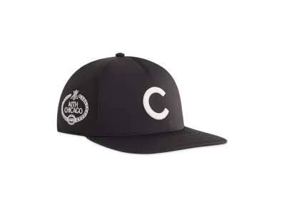 Kith x '47 x The Chicago Cubs Nylon SL Hitch Snapback "Black"