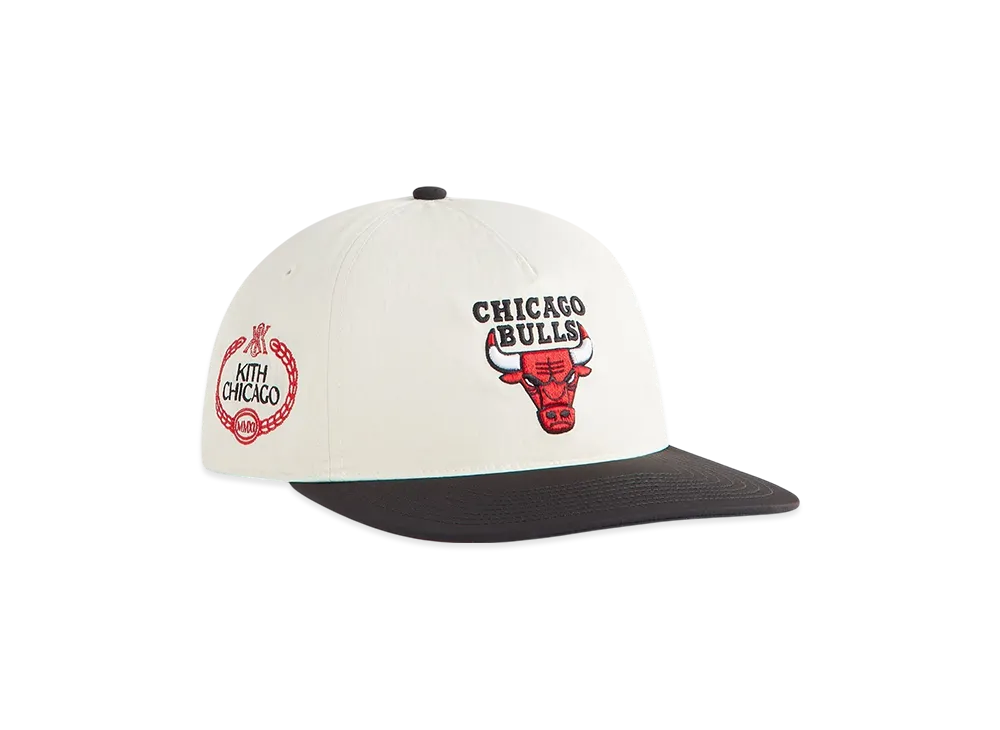 Kith x '47 For The Chicago Bulls Nylon SL Hitch Snapback "Sandrift"