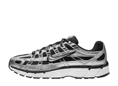ナイキ ウィメンズ P-6000 "メタリックシルバー/ブラック/ホワイト/メタリックシルバー"