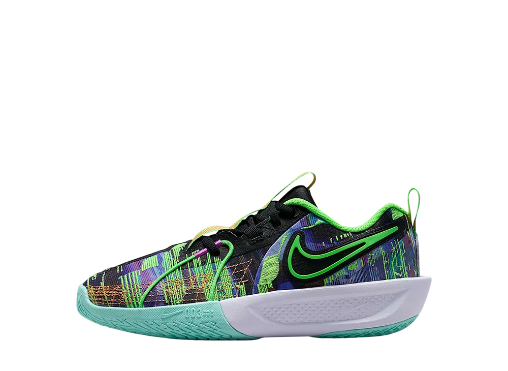 Nike GS GT Cut 3 "Blue Void/Hyper Violet/Bleached Turquoise/Green Strike"