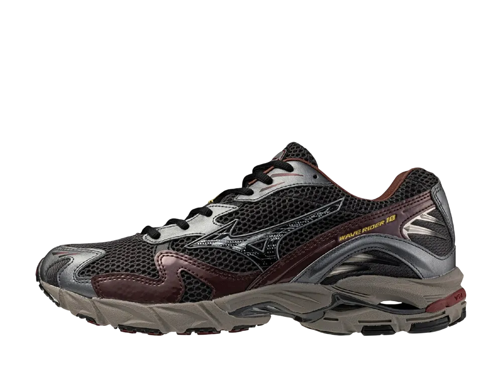 ミズノ ウェーブライダー10 "ダークグレー/ブラック/ブラウン"