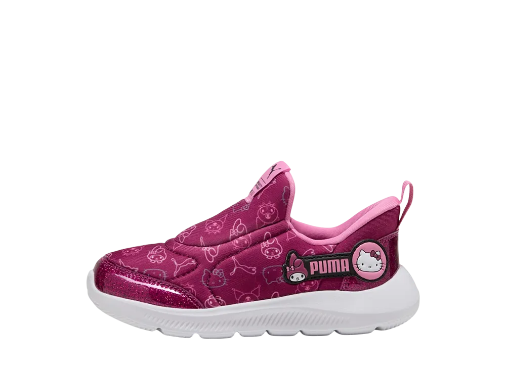 ハローキティ アンド フレンズ × プーマ PS ファンレーサー2 イーズイン "ベリー/ポージーピンク/プーマホワイト" (キッズ)