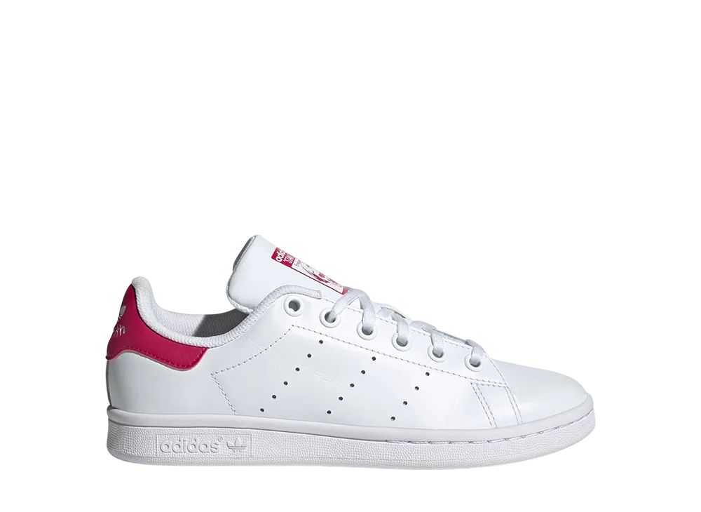 アディダスオリジナルス GS スタンスミス "クラウドホワイト/ボールドピンク" (キッズ)