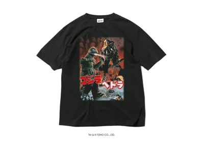 GODZILLA | HOMEGAME \ HOME GAME 1971 ゴジラ対ヘドラ TEE BLACK