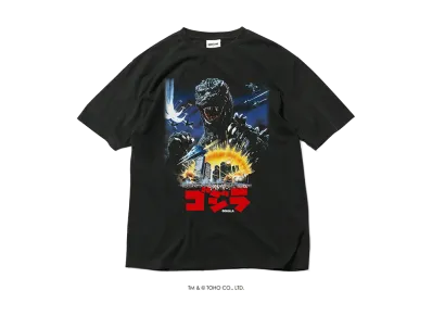 GODZILLA | HOMEGAME \ 1984 ゴジラ TEE BLACK
