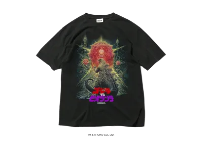 GODZILLA | HOMEGAME \ ゴジラVSビオランテ TEE BLACK