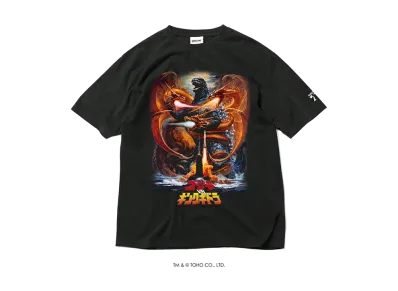 GODZILLA | HOMEGAME \ I 1991 ゴジラVSキングギドラ TEE BLACK