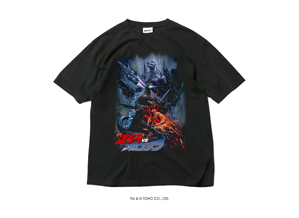 GODZILLA | HOMEGAME \ 1993 ゴジラVSメカゴジラ TEE BLACK