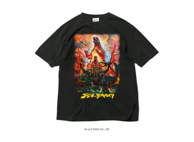 GODZILLA | HOMEGAME \ 1995 ゴジラVSデストロイア TEE BLACK