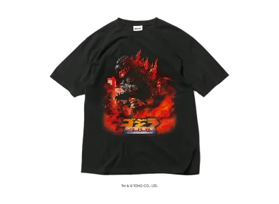 GODZILLA | HOMEGAME \ HOME GAME 1999 ゴジラ2000 ミレニアム TEE BLACK