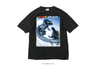 GODZILLA | HOMEGAME \ 2002 Godzilla ゴジラ×メカゴジラ TEE BLACK