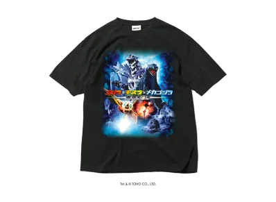 GODZILLA | HOMEGAME \ HOME GAME 2003 Godzilla: Tokyo SOS TEE BLACK