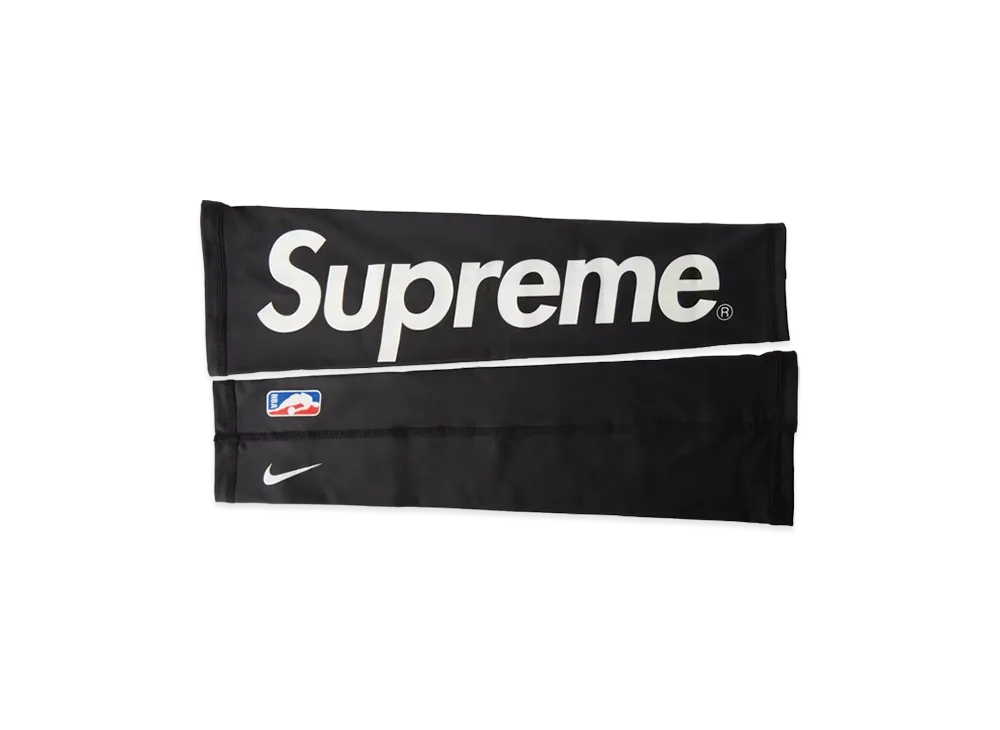 シュプリーム ナイキ NBA シューティングスリーブ (17FW) "ブラック"