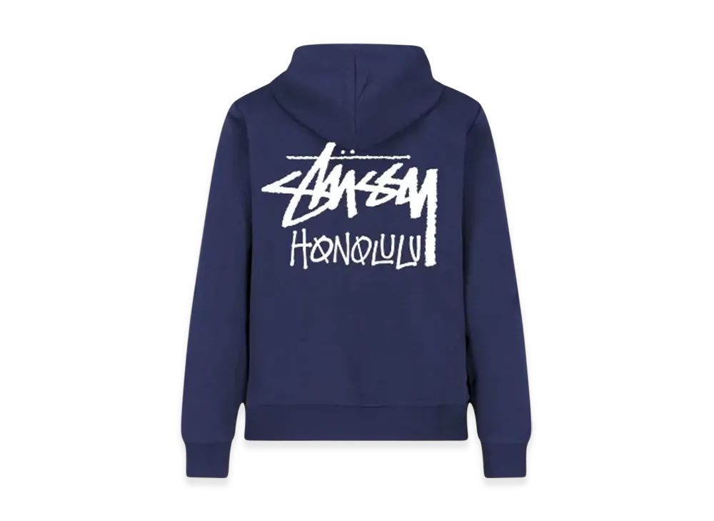 Stussy Stock Honolulu Hoodie "Navy"