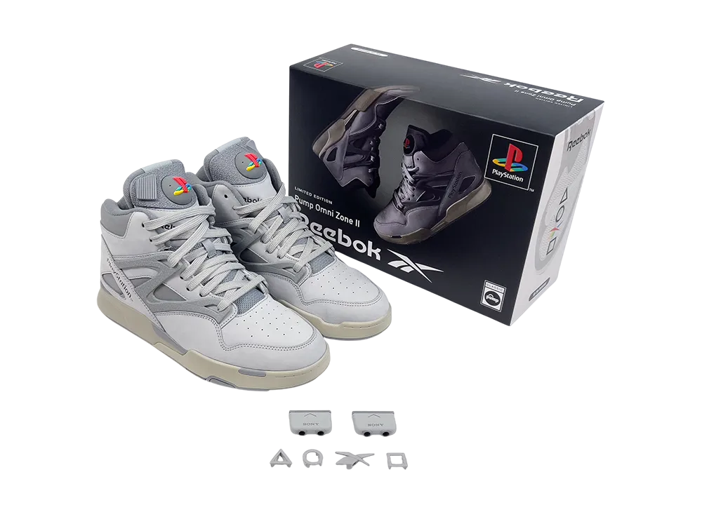 Playstation × Reebok Pump Omni Zone 2 "30th Anniversary" (CNCPTS Exclusive)