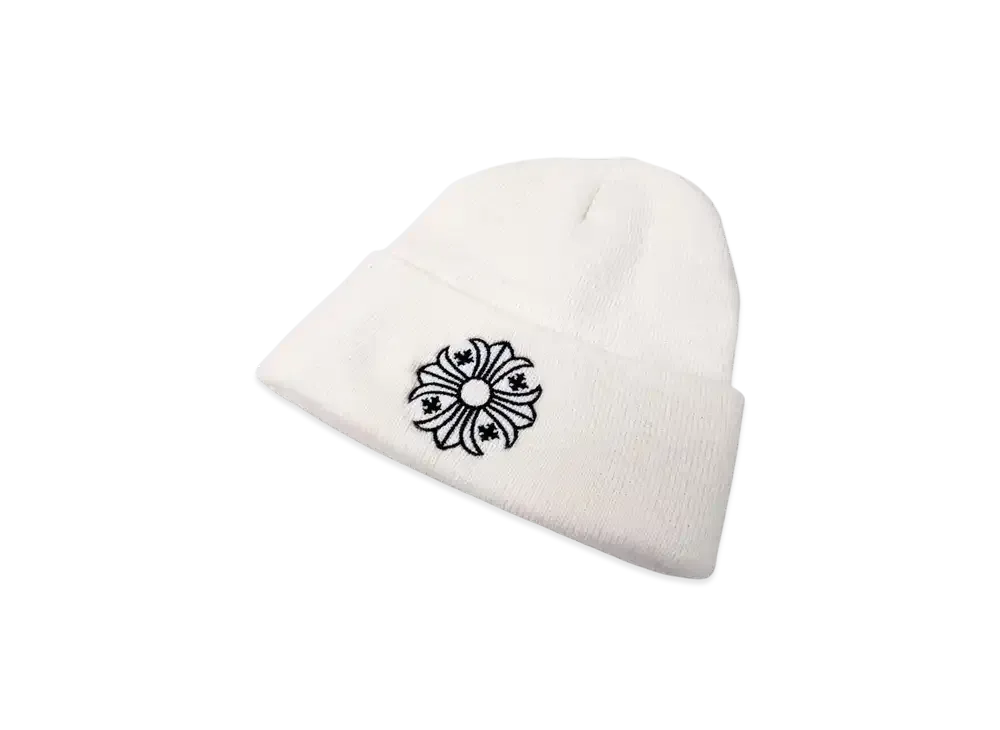 クロムハーツ CHプラス ウール ビーニー "ホワイト"