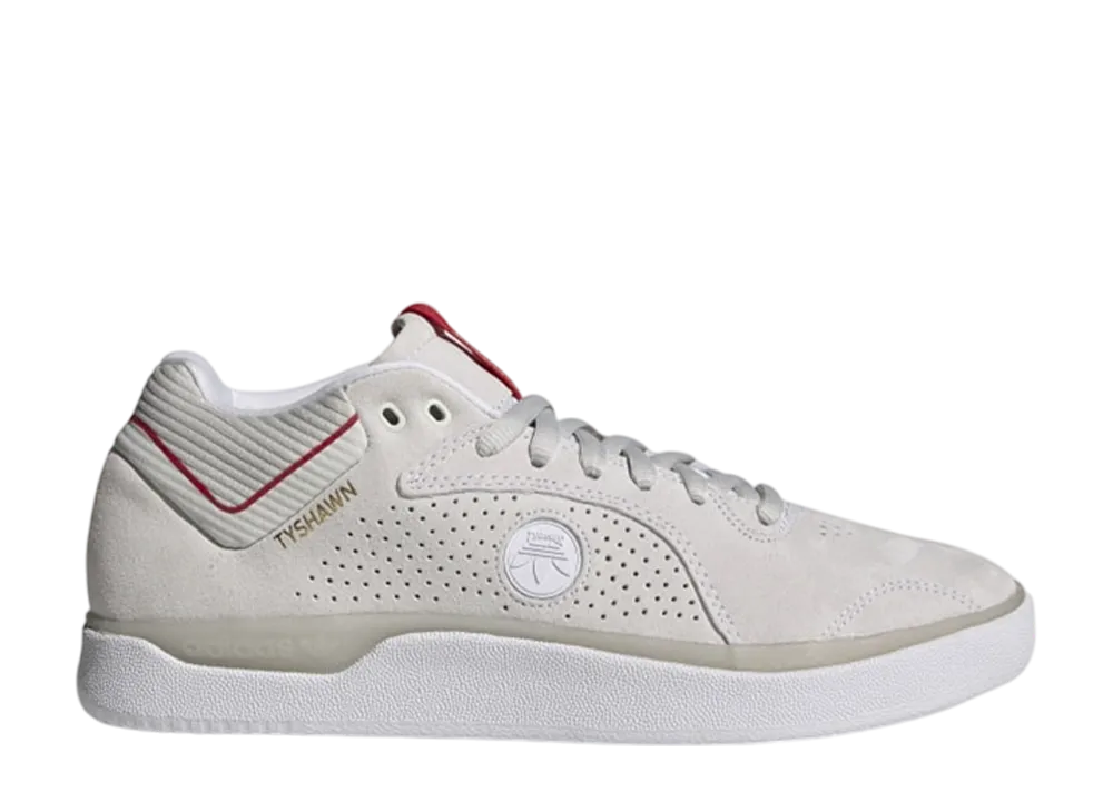 Thrasher × adidas Tyshawn "Footwear White"