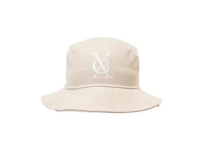 Mrs.GREEN APPLE x SNKRDUNK \ NEW ERA BUCKET01 MGA LOGO HAT "BEIGE"