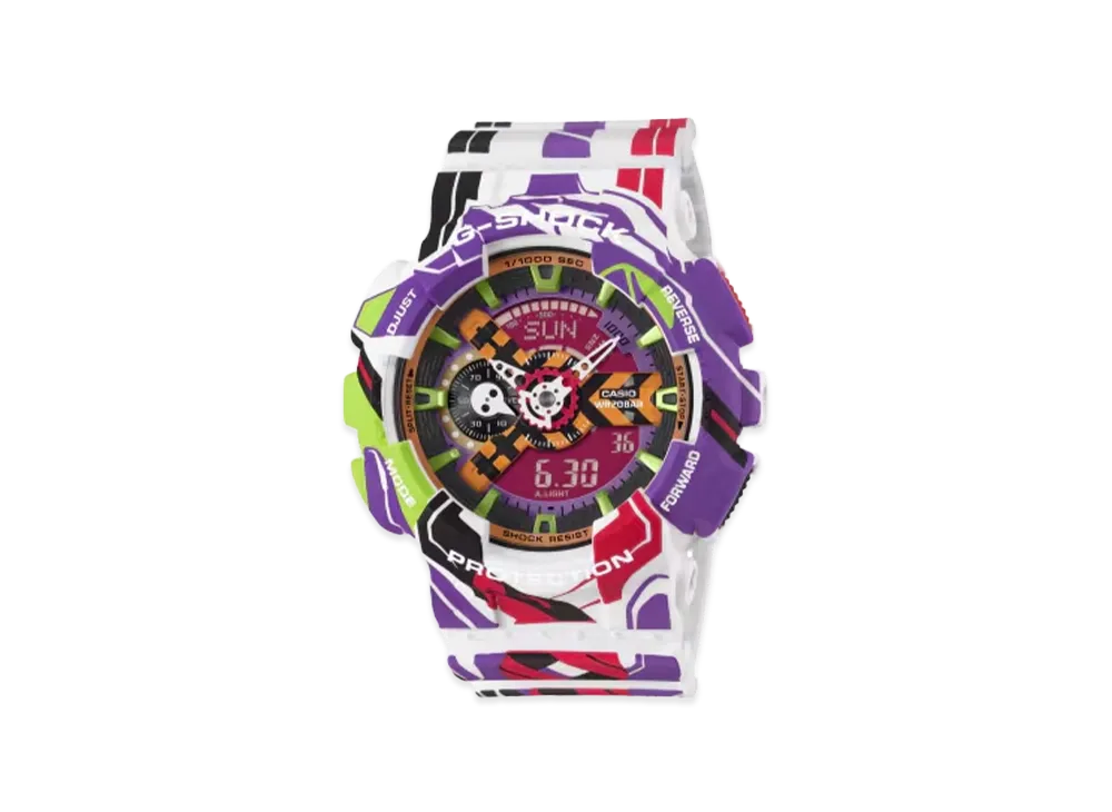 カシオ ジーショック x エヴァンゲリオン 110シリーズ GA-110EVA30-7AJR "ホワイト"