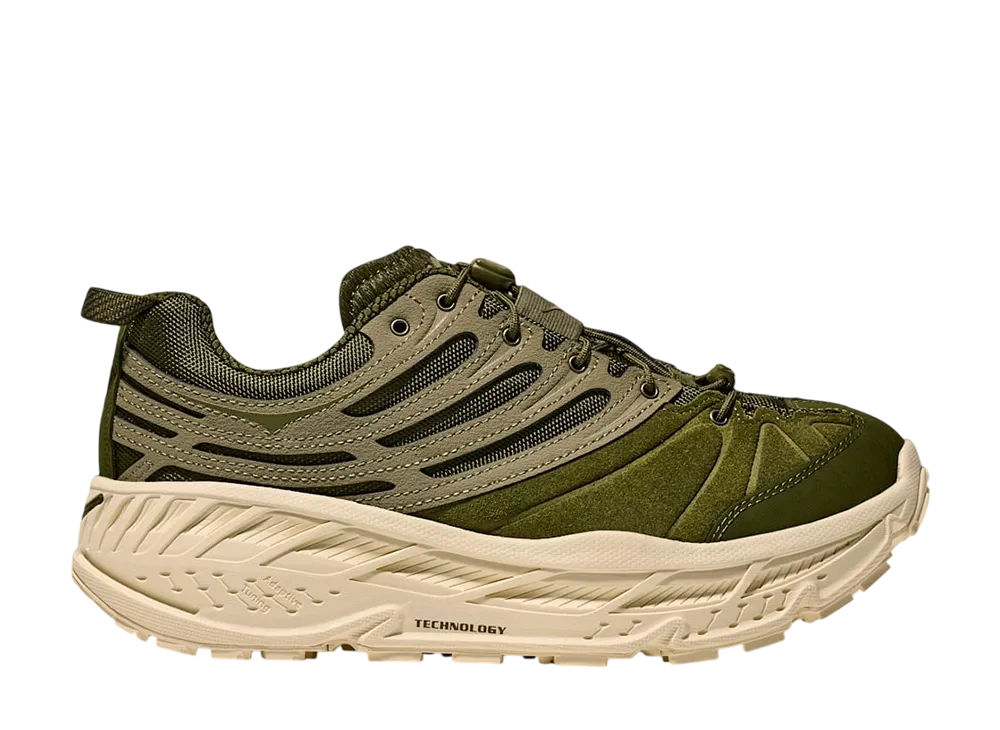 ホカ スティンソン エヴォ OG TP "モスグリーン/ワイルドマッシュルーム"